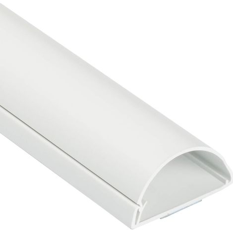 Kit de canaleta para cables D-line 50x25mm Blanco 1m