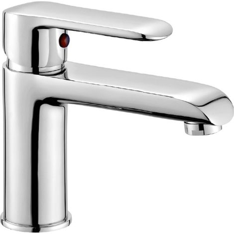 Rubinetto lavabo cromato serie Dalila incluso di piletta (1/2)