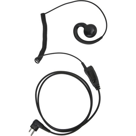 Oreillette Micro HF M avec Écouteur à Conduction Osseuse, Kit Main-Libre Remplacement pour Motorola A8 XIR P3688 C1200 GP3188, Casque Léger pour Talkie-Walkie (1/5)