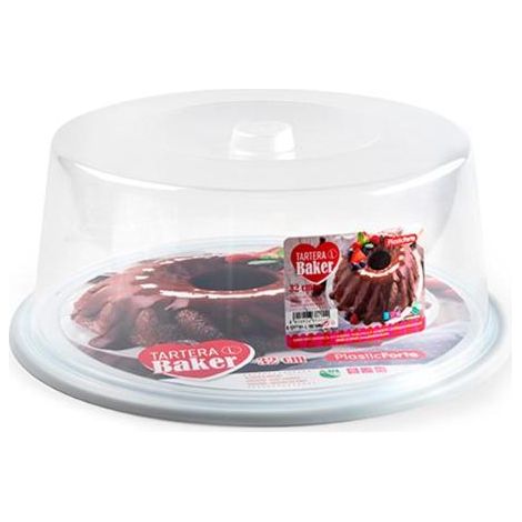 PLASTICFORTE tartera quesera 32 cm blanca , Tartera quesera 32 cm. blancaFabricada en plástico de alta calidadFácil limpiezaApta para lavavajillasMedidas: 35,5 x 35 (1/3)