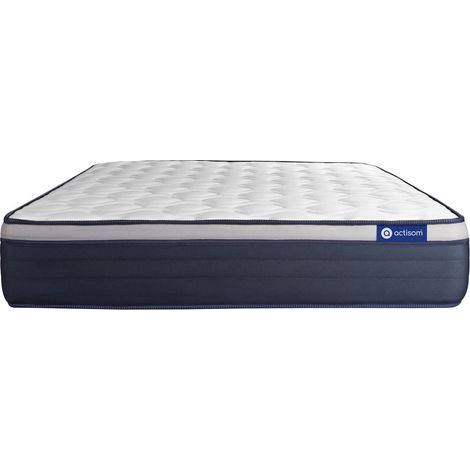 Actiflex max matratze 180x210cm, Taschenfederkern und Memory-Schaum, Härtegrad 4, Höhe :26 cm, 7 Komfortzonen