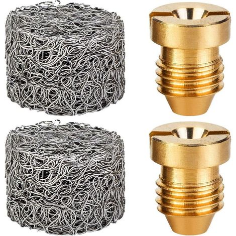 Pack 1.1mm Foam Cannon Orifice Nozzle Tips, Universal Foam Maker Accessories for Snow Foam Lance
