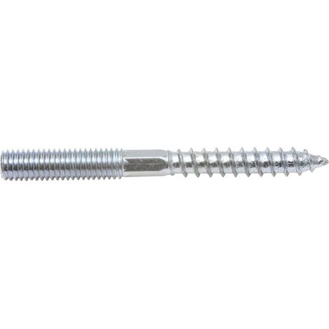 SWG 239 08 80 67 Goujon double filetage M8 80 mm à denture intérieur multiple acier galvanisé 50 pc(s) A307792 (1/2)