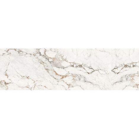 Ambiance Sticker Lino Sol Rouleau, Marbre Blanc Cassé, 60 x 200 cm (1/5)