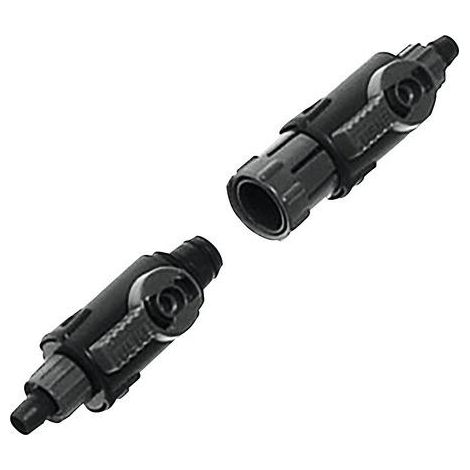 Doppelhahn EHEIM Durchflussregelung Schnellanschluss 8 cm