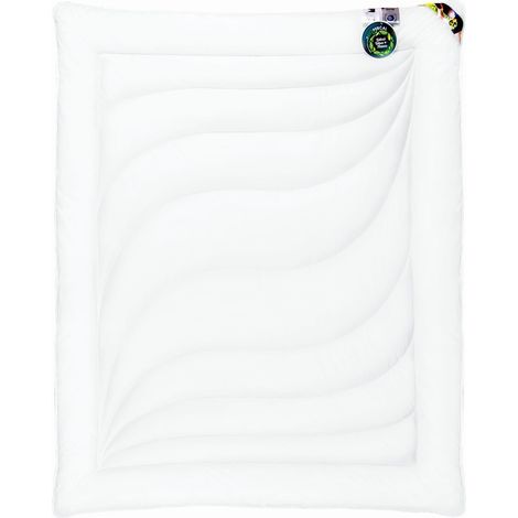 Couette en percale 100 % coton, 135 x 200 cm, chaude, 1150 g, Premium exclusive (1/5)