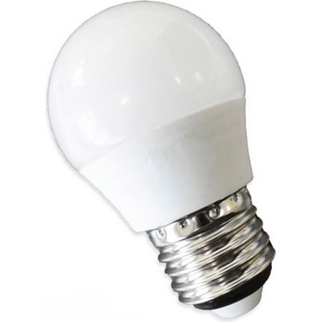 LAMPARA LED ESFERICA E27  8W 6000K DIA