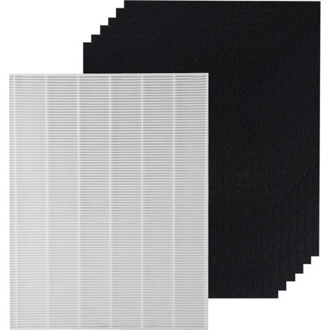 115115 Ersatzfilter kompatibel mit Winix C535 909 9800 5300 6300 5300-2 6300-2 P300 C535 5000b 5000 5500 WAC5300 WAC5500 WAC6333 00 Proud Luftreiniger, H13 HEPA (1/5)