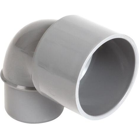 Coude 90° PVC réduit F50-M40mm Nicoll -NF-