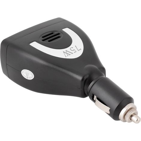 Chargeur Voiture 75W Convertisseur 12V vers 220V Onduleur USB Adaptateur Alimentation (1/3)