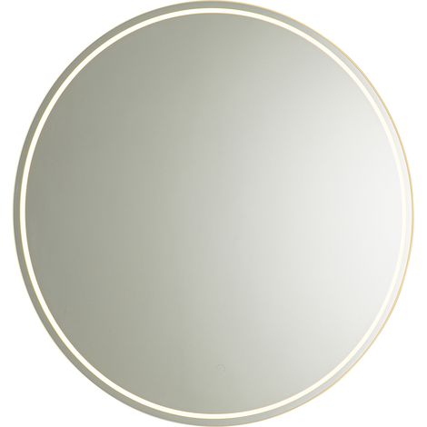 QAZQA Illuminazione per specchio sebas - Moderno - Vetro - Trasparente - Tondo (non sostituibile) LED Max. 1 x 23 Watt