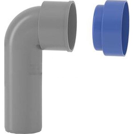 VALSIR Curva scarico grigio TEC.PP HTSW D. 32/46 + TAPPO (1/2)