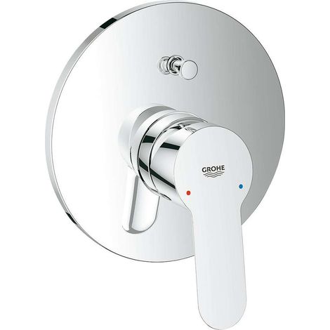 Grohe BauEdge - Wannenarmatur - Unterputz mit Einbaukörper, verchromt 29079000