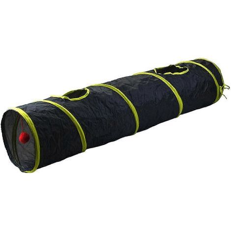 Tunnel pour chat, tube d'entraînement à l'agilité, tente de jeu pour lapins et petits chiens - Accessoires (1/5)