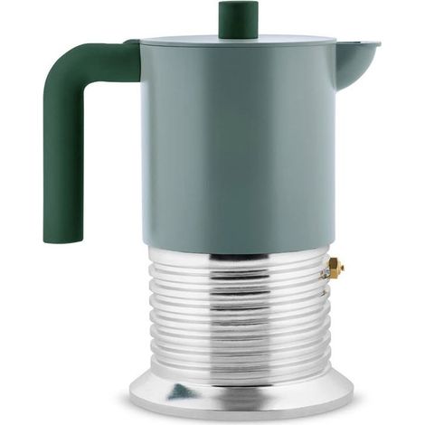 Alessi Vite Caffettiera Verde 6 Tazze