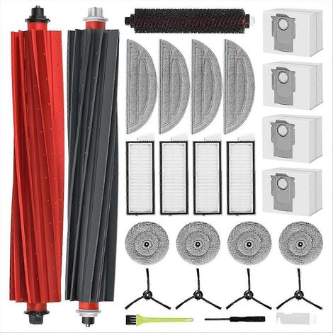 Ersatzteile für S8 Maxv Ultra: Hauptbürste, HEPA-Filter, Reinigungstuch, Staubbeutel und Zubehör (1/5)
