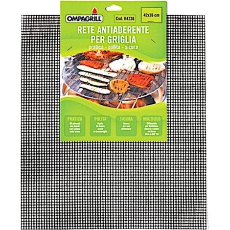 Ompagrill R4236 Antihaftnetz für Grill, Teller und Backofen