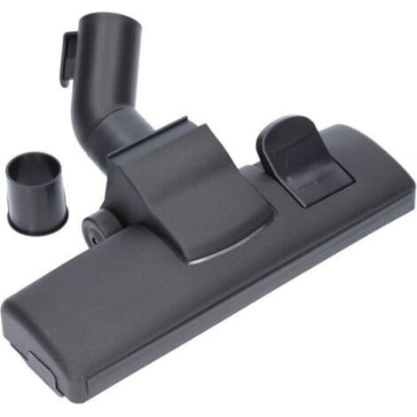 Staubsaugerbürste, Universal, 35/32 mm, Kunststoff, mit 2 Rädern, Netzstecker für Teppich und Adapter, geeignet für Staubsauger von AEG, Siemens, Miele, Bosch usw. (1/4)