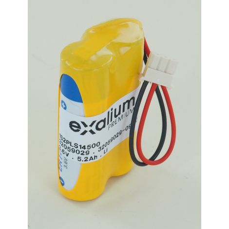 Pile lithium 3.6V 5.2Ah pour clavier alarme SURTEC Star-Vox