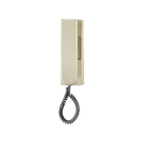 Urmet – Poste blanc avec pédale micro électrique – Compatible analogique 5 fils – Fabriqué en ABS – Usage audio professionnel (1/2)