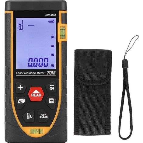 Télémètre Laser Portable de Précision avec Mesure Infrarouge (1/5)