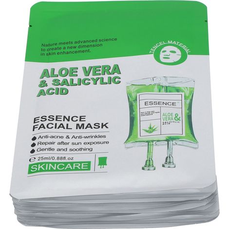 Masque visage hydratant éclat Aichun 10 pièces, soin nourrissant hydratation intense, feuille éclaircissante (1/5)