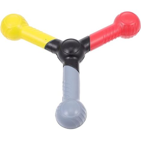 Bâton Réactif à Deux Poignées - Entraîneur de Coordination Œil-Main pour Baseball Basketball Football - 25 cm x 6,3 cm - 0,36 kg - 1 Pièce (1/3)