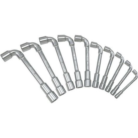 Juego de 10 llaves de tubo métricas de 6 caras KS TOOLS - 517.0440 (1/2)