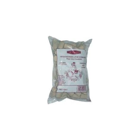 Bouchonnerie Jocondi Tapón Cónico Natural Bolsa 100