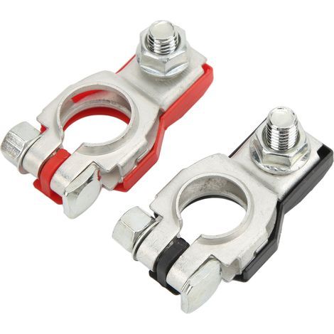 Lot de 2 cosses de batterie positive et négative, connecteurs de câble, pinces de remplacement pour GM 92199462 (1/5)