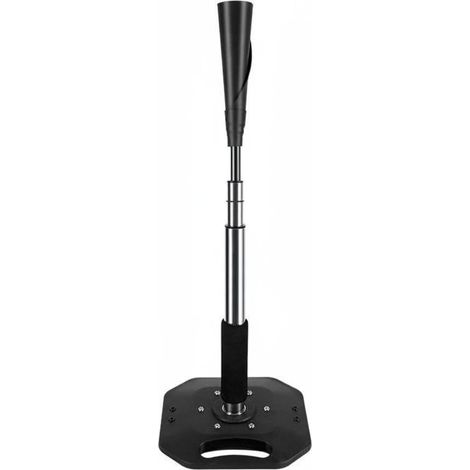 Heavy-Duty Stainless Steel Batting Tee, Portable Heavy-Duty Baseball Batting Stand, Metal Baseball Training Tee for Beginners (1/5)