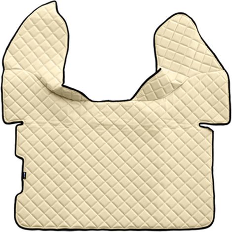Tappeto centrale in Skeentex - Panna - compatibile per Daf XF 105 (02/0412/14) automatico, senza Webasto - Daf XF 106 (10/1205/21) automatico, senza Webasto