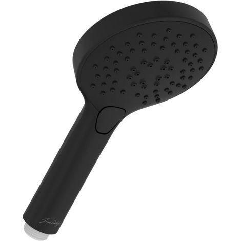 Pommeau de douche JACOB DELAFON Metro, 3 jets Noir mat (1/4)