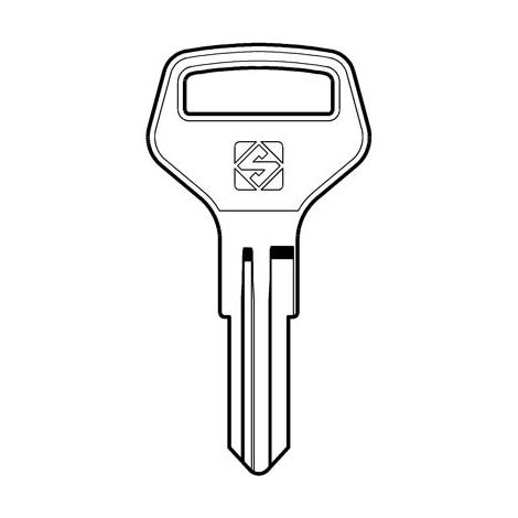 CHIAVE PIATTA EVERGOOD ED1 SILCA - ACCIAIO NICHELATO- 10 pezzi