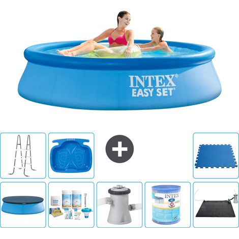 Intex Piscine Easy Set Ronde - 244x61 cm - 9-pièces S40417 (1/5)