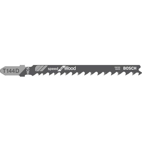 25x Lames de scie sauteuse T 144 D Speed for Wood (1/5)