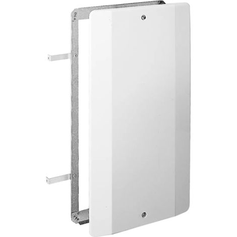 Portello di ispezione in plastica, con telaio in lamiera zincata 500x250 Caleffi 361050 Bianco - Plastica