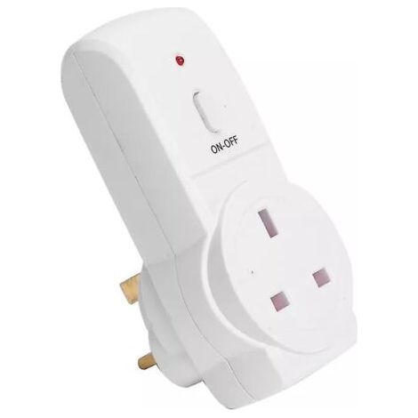 BUNTHAUS Prise de télécommande sans fil pour appareils ménagers British Standard Outlet (1/4)