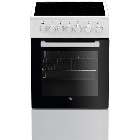 cucina in ceramica 60l 4 fuochi bianca - FSS57100GW - Beko (1/2)