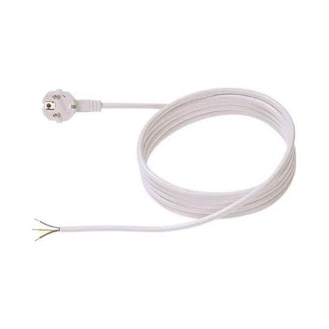 BACHMANN Cable de alimentación H05VV-F 3G1,5,sw L:5,0m AEH/CEE7/7, 305.176