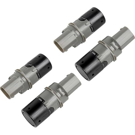 66206989069 Lot de 4 capteurs de stationnement PDC 3 broches Compatible avec les séries 5 E39 E60 7 E38 E65 6 E63 E64 X3 X5 Z4 E83 E53 E85 1998-2008 (1/5)