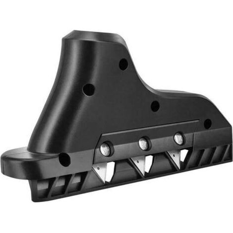 Rabot d'Angle Triple Rabot Plaquiste à Chanfreiner 3 Lames Trapèzes 52/0,50 mm (1/4)