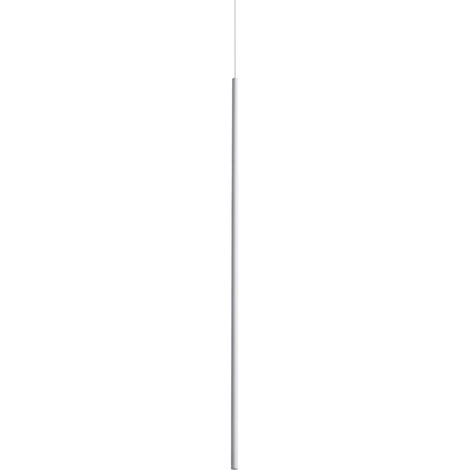 Ideal Lux LOOK Suspension extra-plate de 100 cm, blanche, 1 LED 220 lm 3000 K