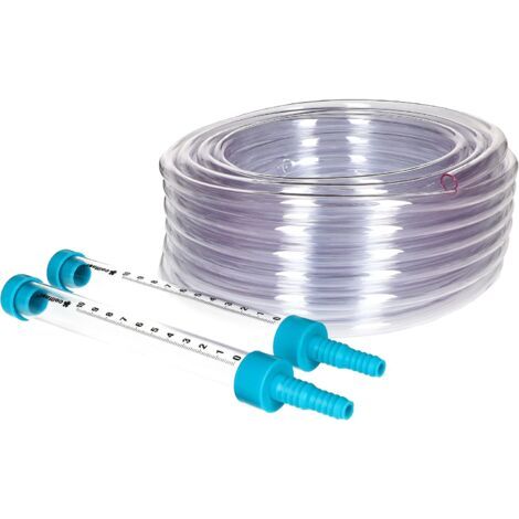 Niveau à bulle tubulaire 15 m avec deux tubes de mesure-NANOTEH (1/5)