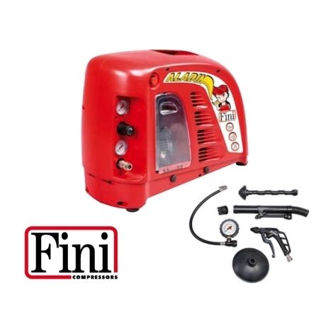 Compressore portatile a secco multiaccessoriato Fini - Aladin 1850