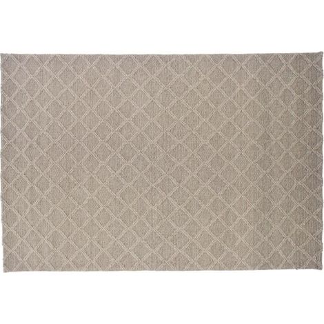 Tapis Déco en Laine "Cloudy" 160x230cm Beige (1/5)