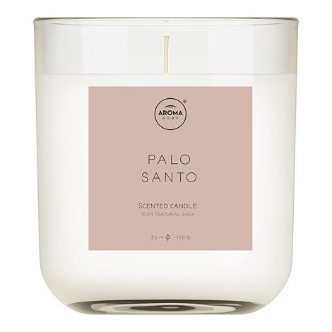 Aroma Home Simplicity Duftkerze im Glas, Palo Santo 150 g