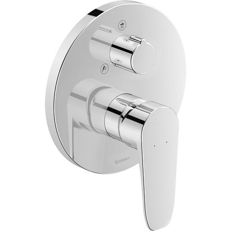 Duravit B.1 Mitigeur monocommandé pour douche encastré, rosace (1/4)