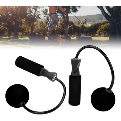 Corde à sauter sans corde Corde à sauter sans fil, Fitness, entraînement sportif, combustion de graisse, sport corde Noire (1/4)