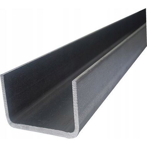 Perfil de acero en U z/g 30x30x2 de longitud 500 mm (50 cm) (1/5)